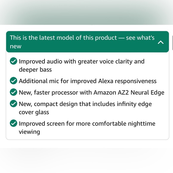 NIB - Amazon Echo Show 5 (3rd Gen, 2023 release) - Picture 4 of 4